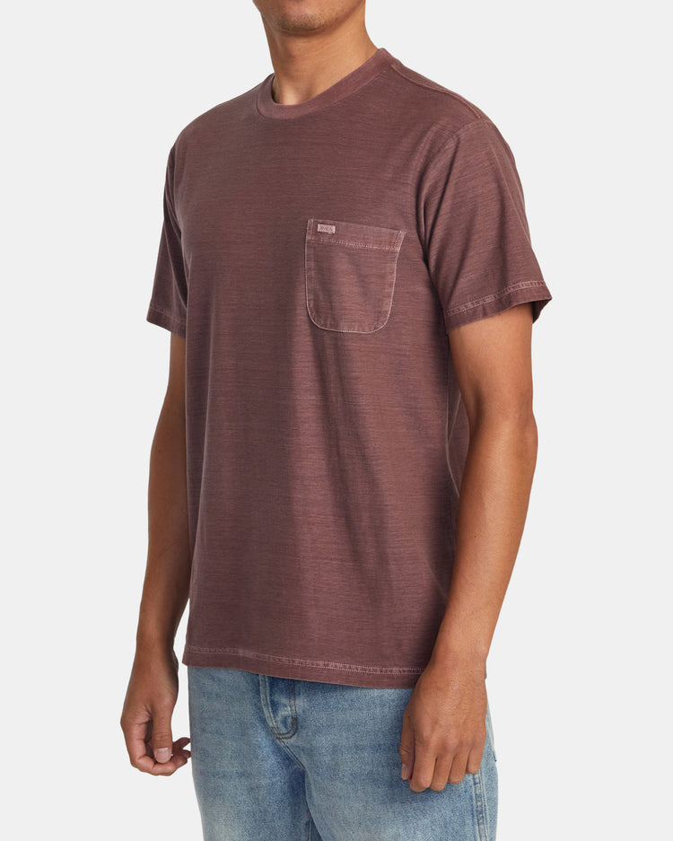 PTC Stripe T-Shirt - Red Earth