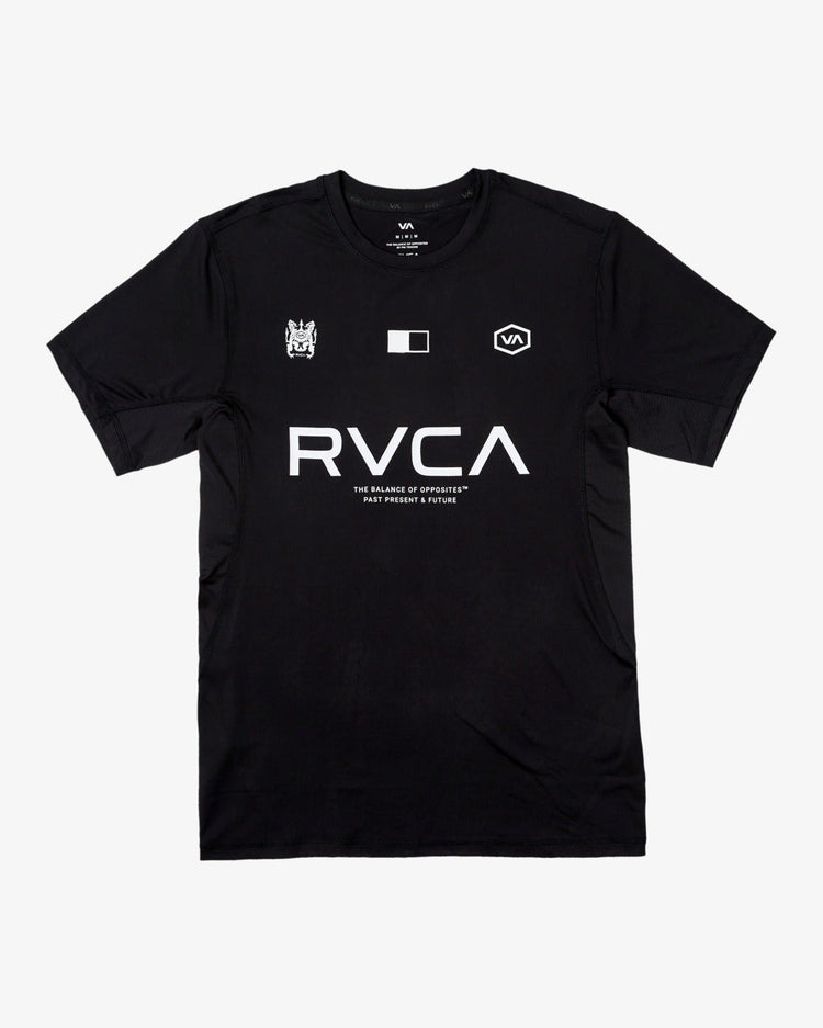 Vent VA Sport Badge Technical Training Tee - Black