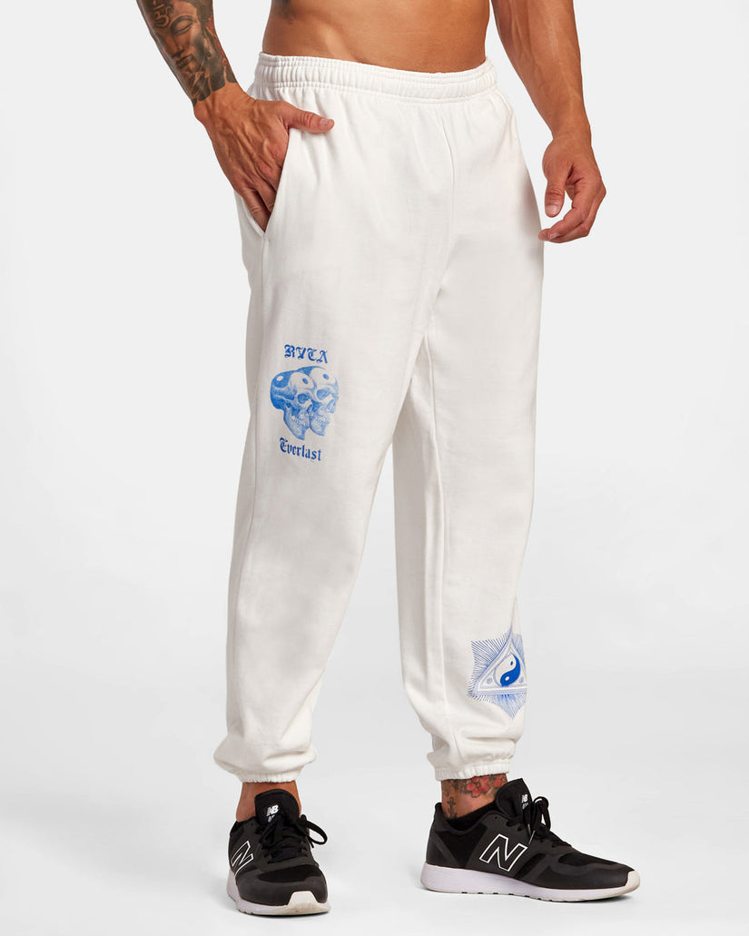 Everlast X Benjamin Jeanjean Joggers - Off White