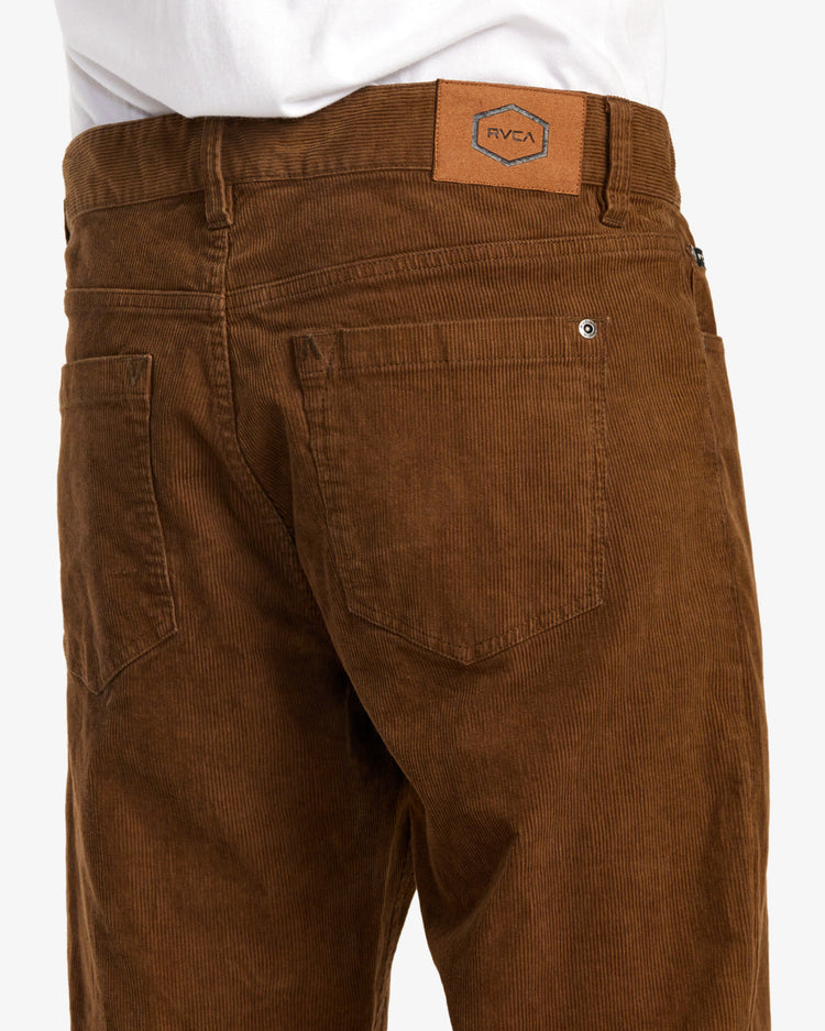 Daggers Pigment Corduroy Pants - Bombay Brown