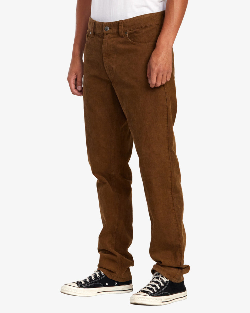 Daggers Pigment Corduroy Pants - Bombay Brown