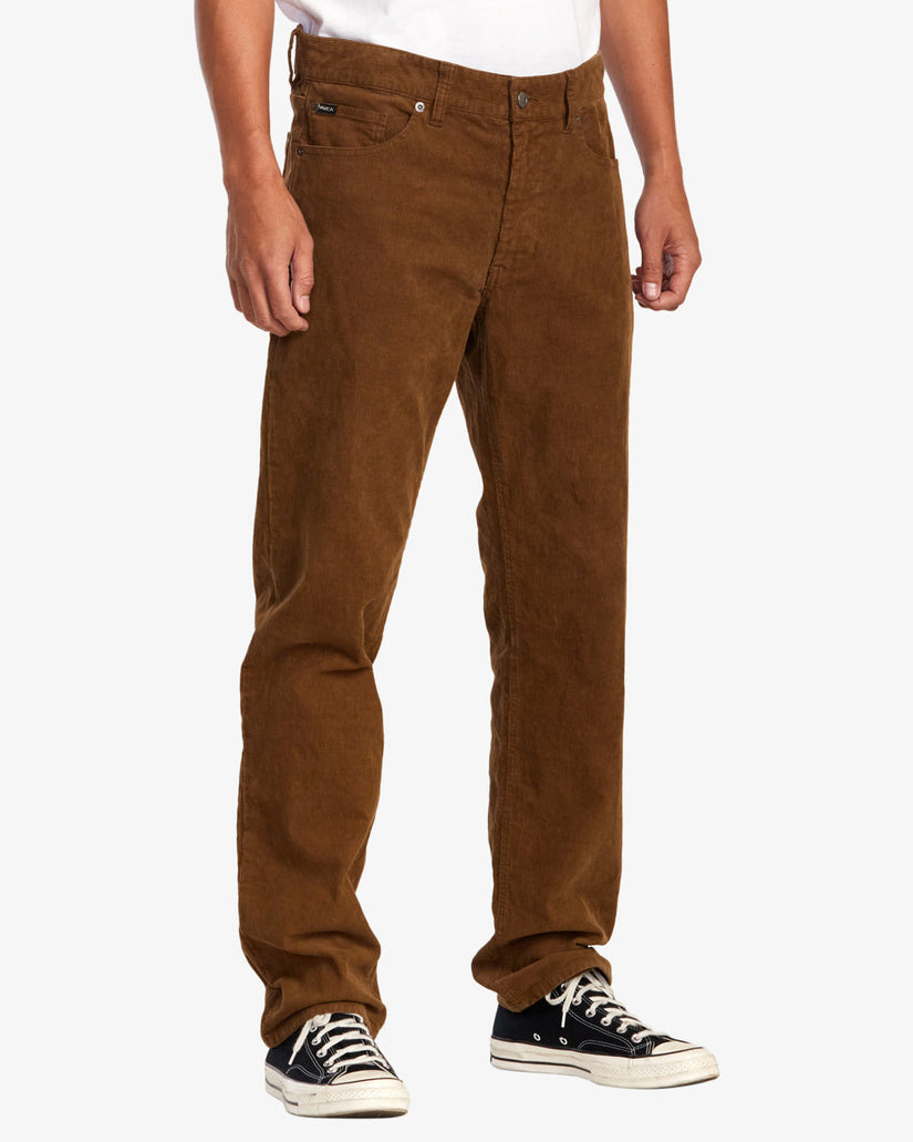 Daggers Pigment Corduroy Pants - Bombay Brown