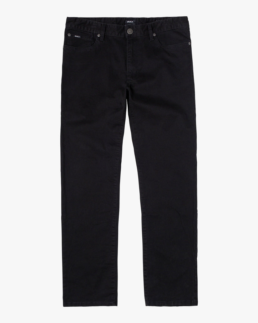 Daggers Twill Slim Fit Pants - Black