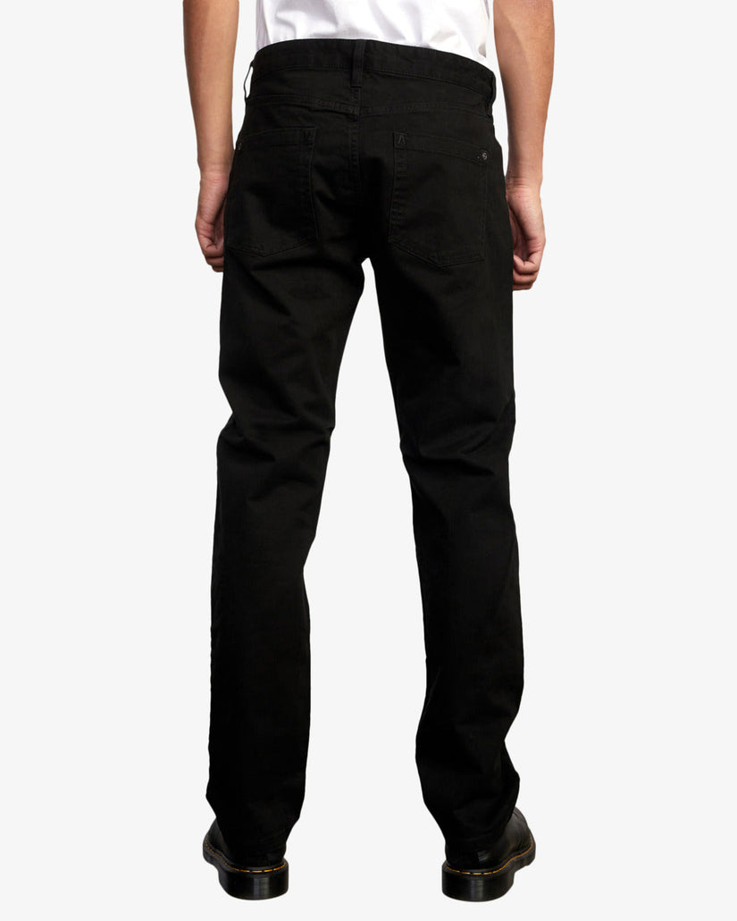 Daggers Twill Slim Fit Pants - Black