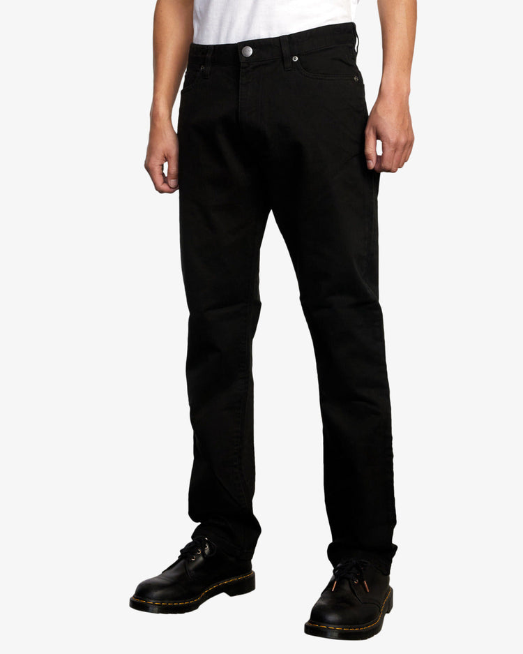 Daggers Twill Slim Fit Pants - Black