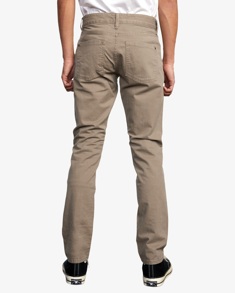 Daggers Twill Slim Fit Pants - Wood