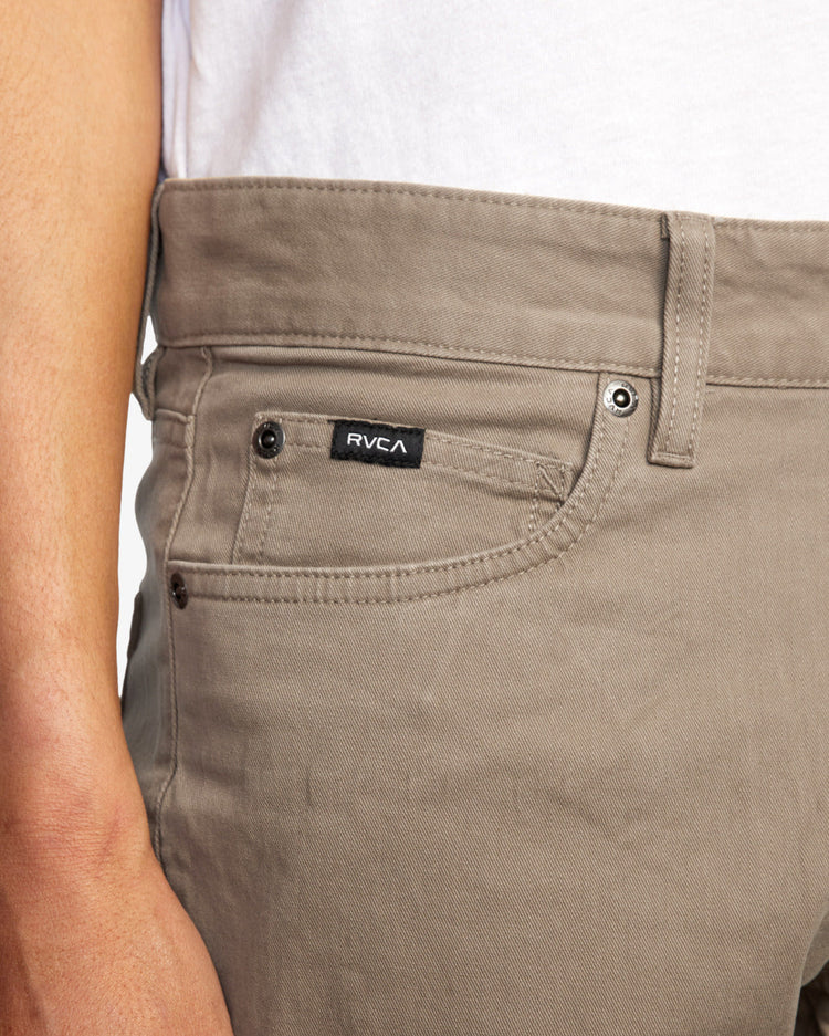 Daggers Twill Slim Fit Pants - Wood