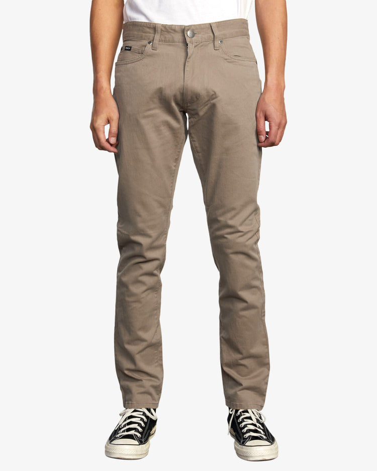 Daggers Twill Slim Fit Pants - Wood