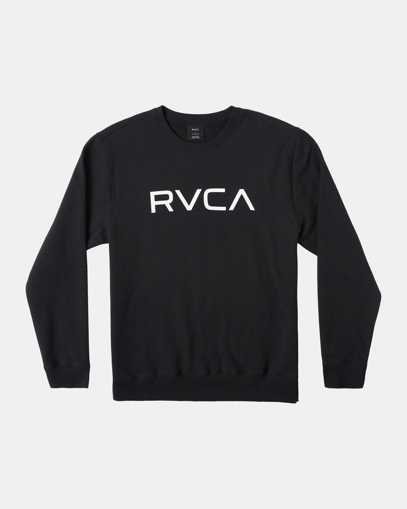 Big RVCA Crewneck Sweatshirt - Black