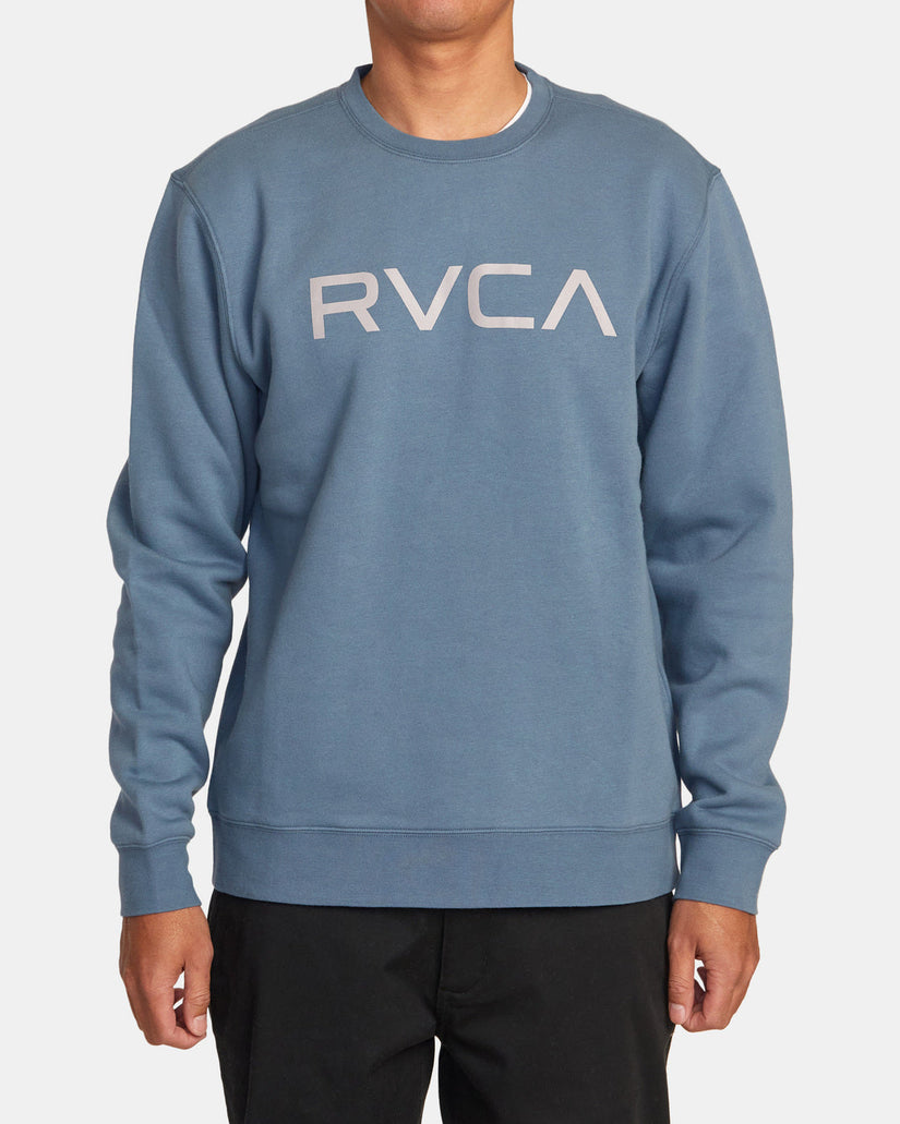 Big RVCA Crewneck Sweatshirt - Industrial Blue