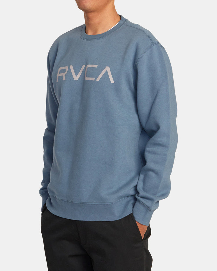 Big RVCA Crewneck Sweatshirt - Industrial Blue