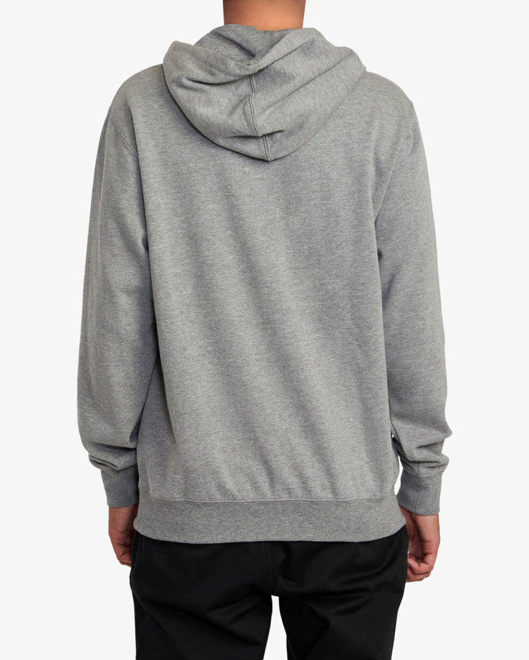 Big RVCA Pullover Hoodie - Athletic Heather