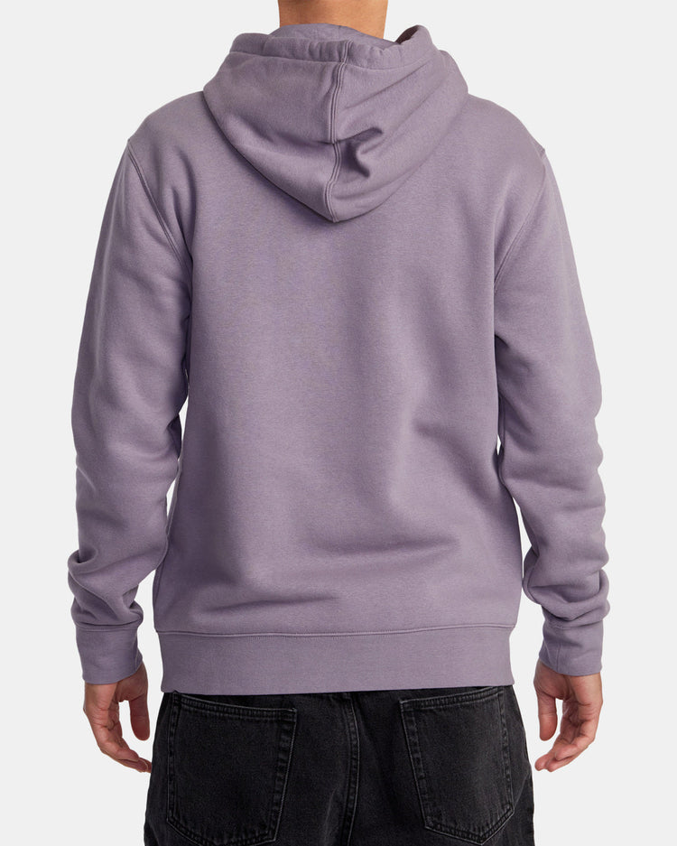 Big RVCA Pullover Hoodie - Gray Ridge