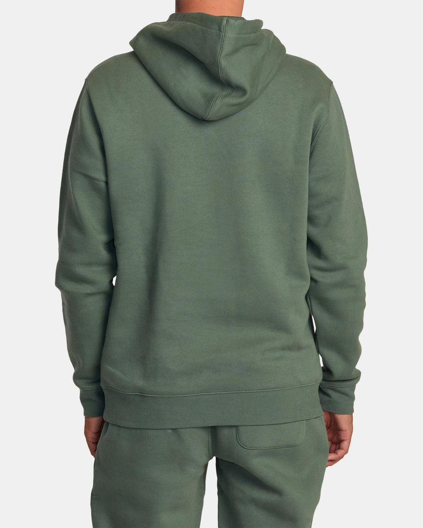 Big RVCA Embossed Hoodie - Jade