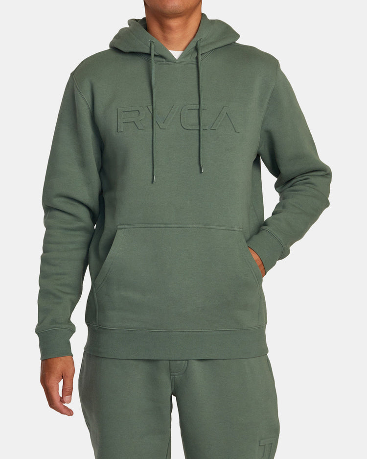 Big RVCA Embossed Hoodie - Jade