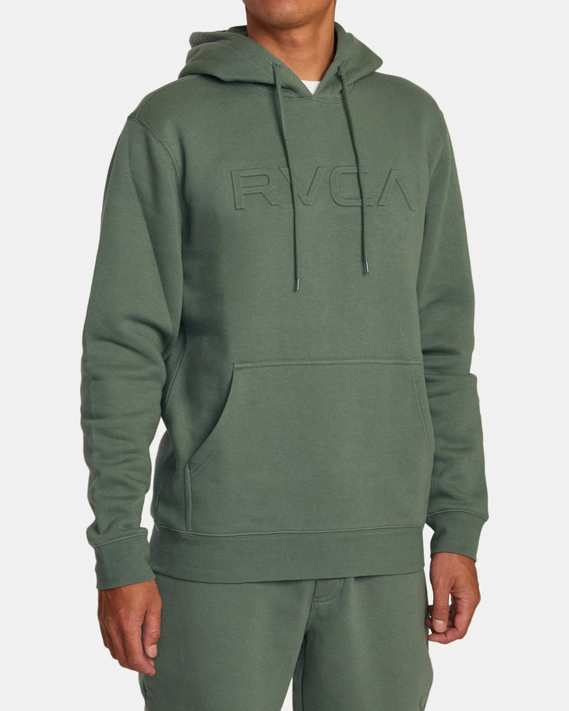 Big RVCA Embossed Hoodie - Jade