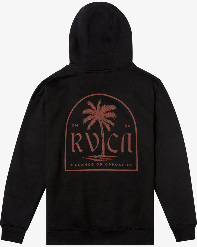 Mirage Hooded Fleece - Black