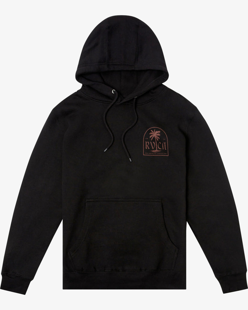 Mirage Hooded Fleece - Black