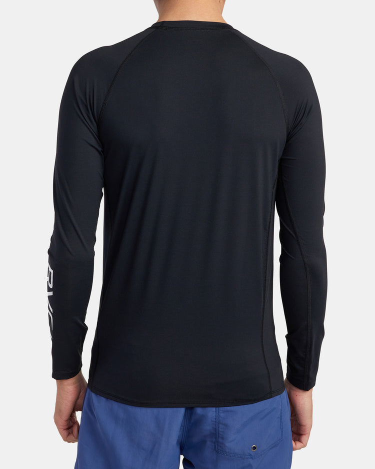 RVCA Long Sleeve Rashguard - Black