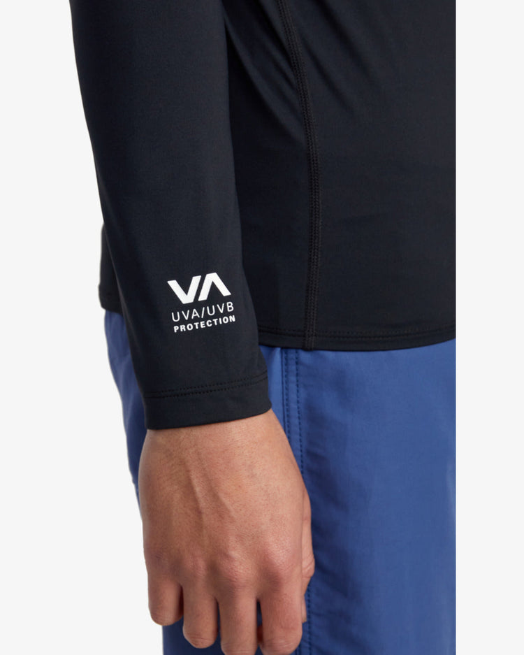 RVCA Long Sleeve Rashguard - Black