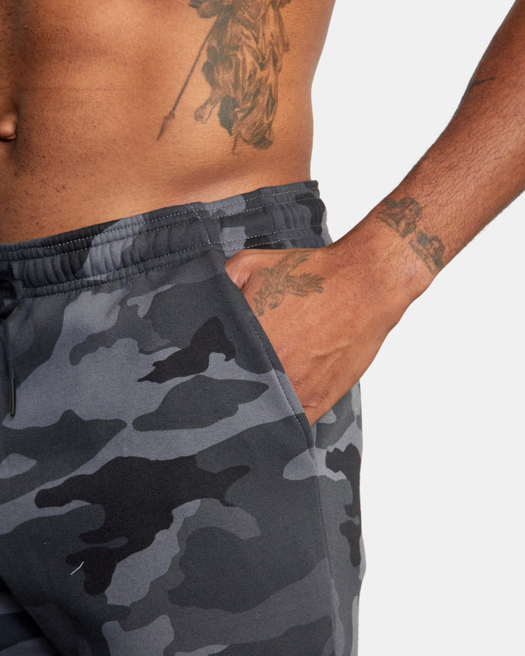 Sport Elastic Waist Walkshorts IV  19" - Camo