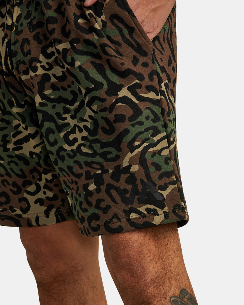 Sport Elastic Waist Walkshorts IV  19" - Animal Camo