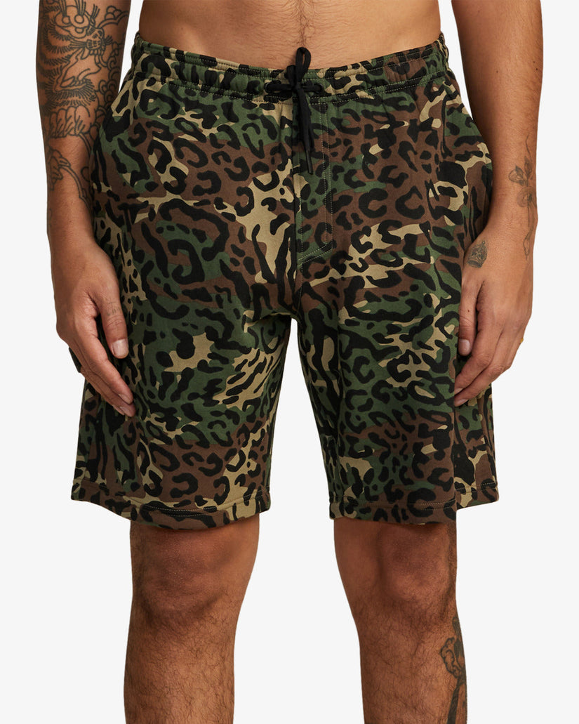 Sport Elastic Waist Walkshorts IV  19" - Animal Camo