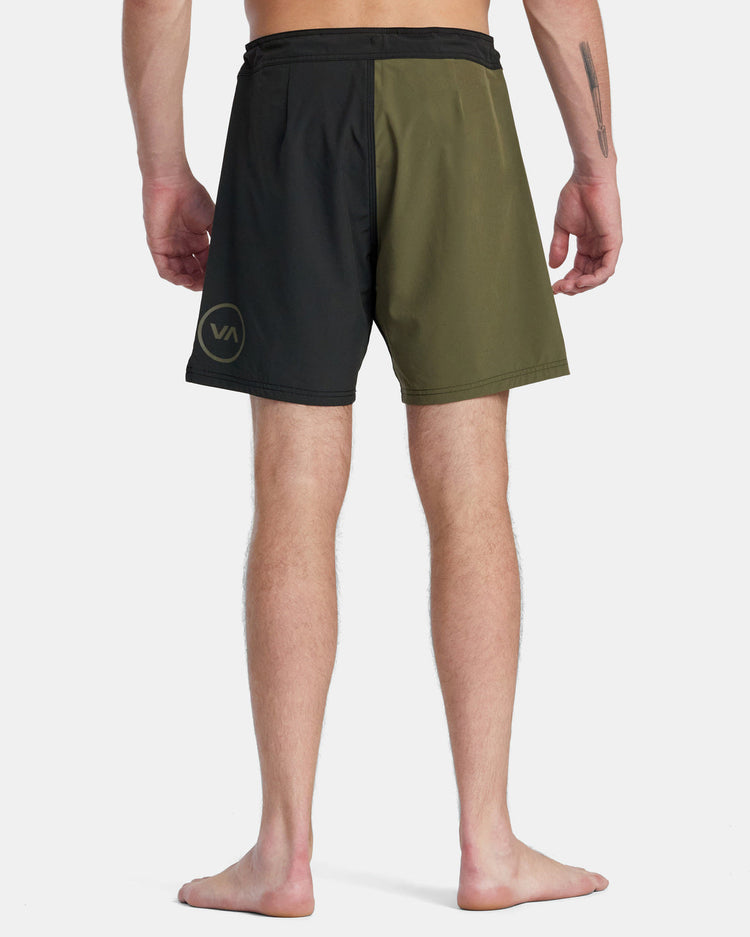 Fight Scrapper Elastic Waist Walkshorts 15" - Dark Olive