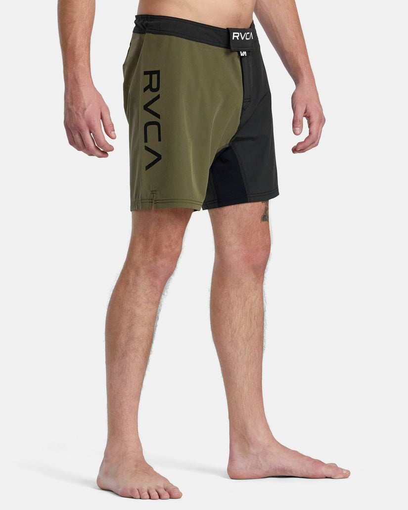 Fight Scrapper Elastic Waist Walkshorts 15" - Dark Olive