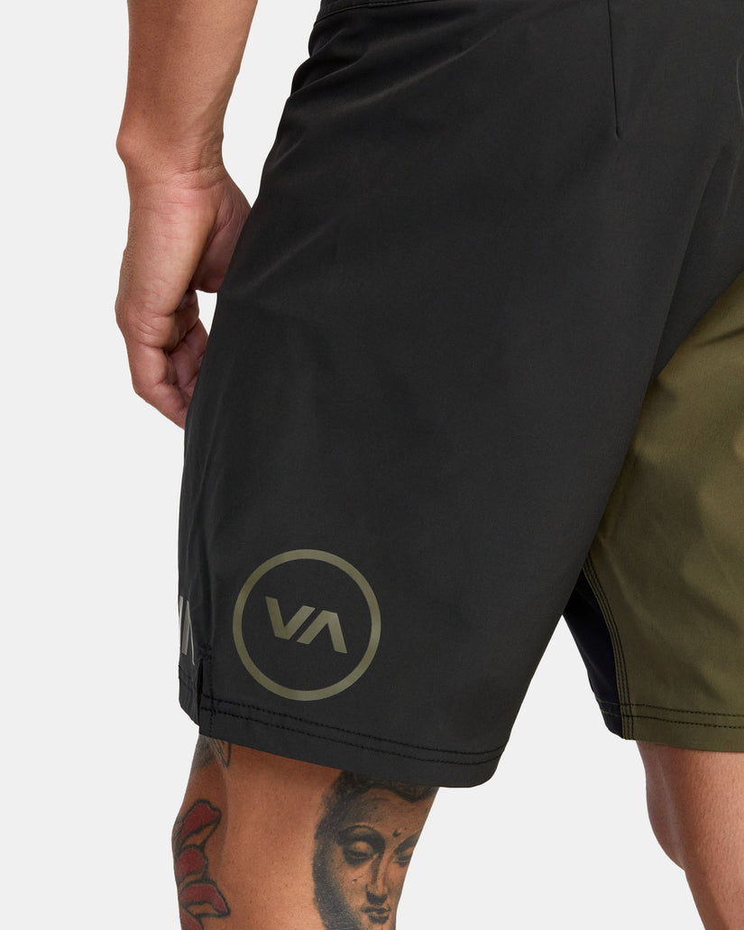 Fight Scrapper Elastic Waist Walkshorts 15" - Olive