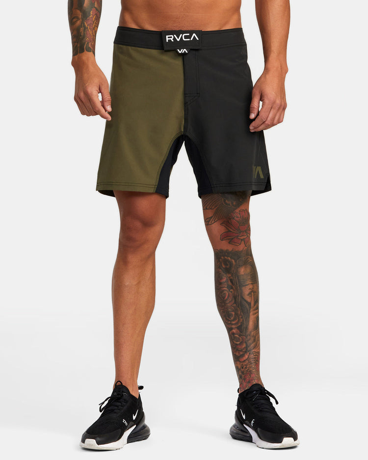 Fight Scrapper Elastic Waist Walkshorts 15" - Olive