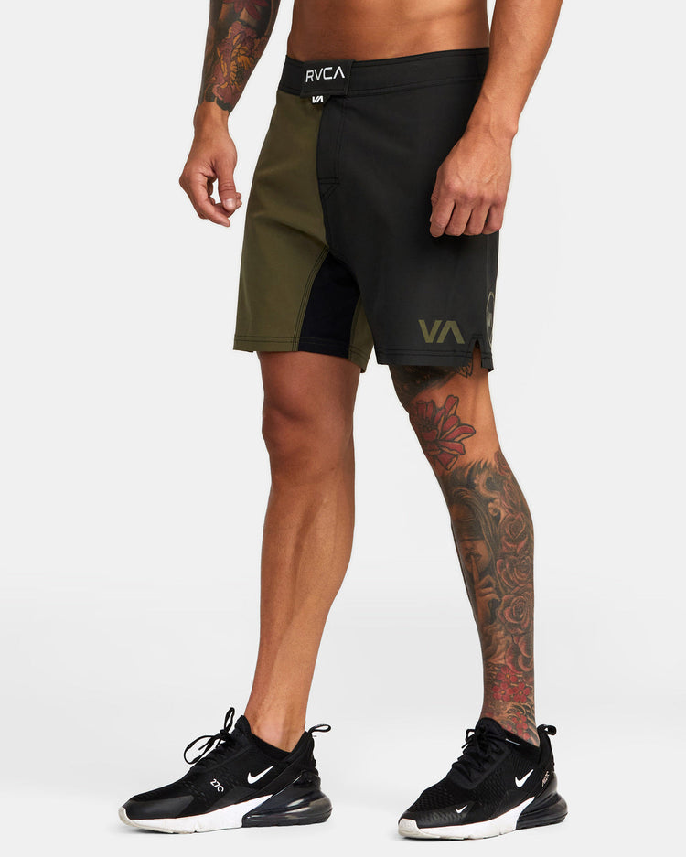 Fight Scrapper Elastic Waist Walkshorts 15" - Olive