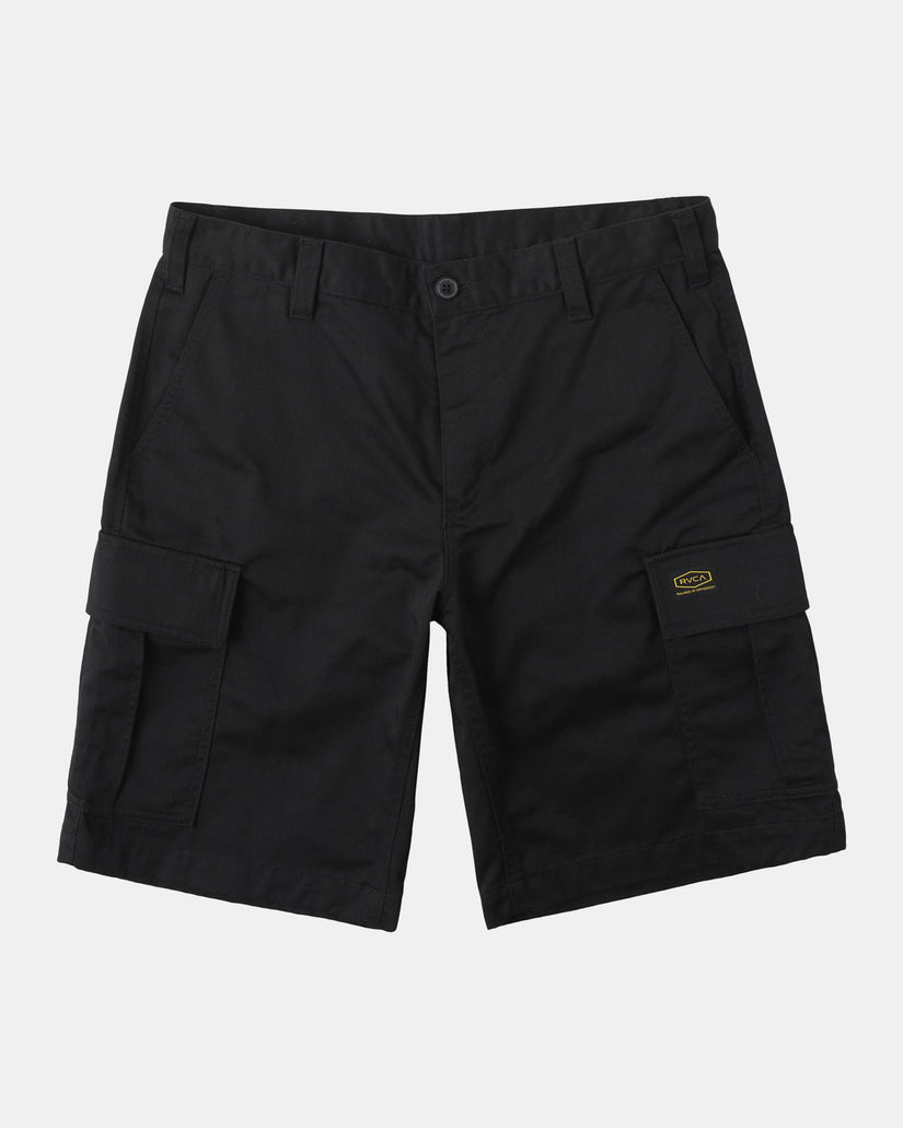 Recession Collection Americana Cargo Shorts - Black