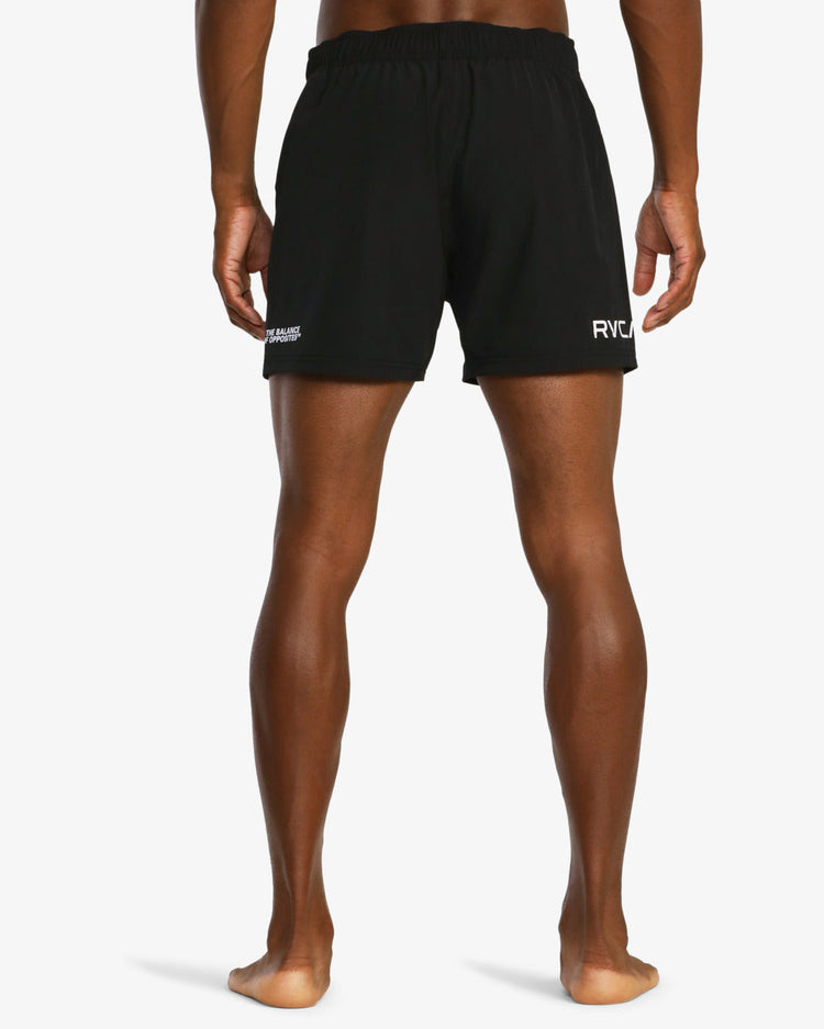 Fight Scrapper Elastic Waist Walkshorts 15" - Black