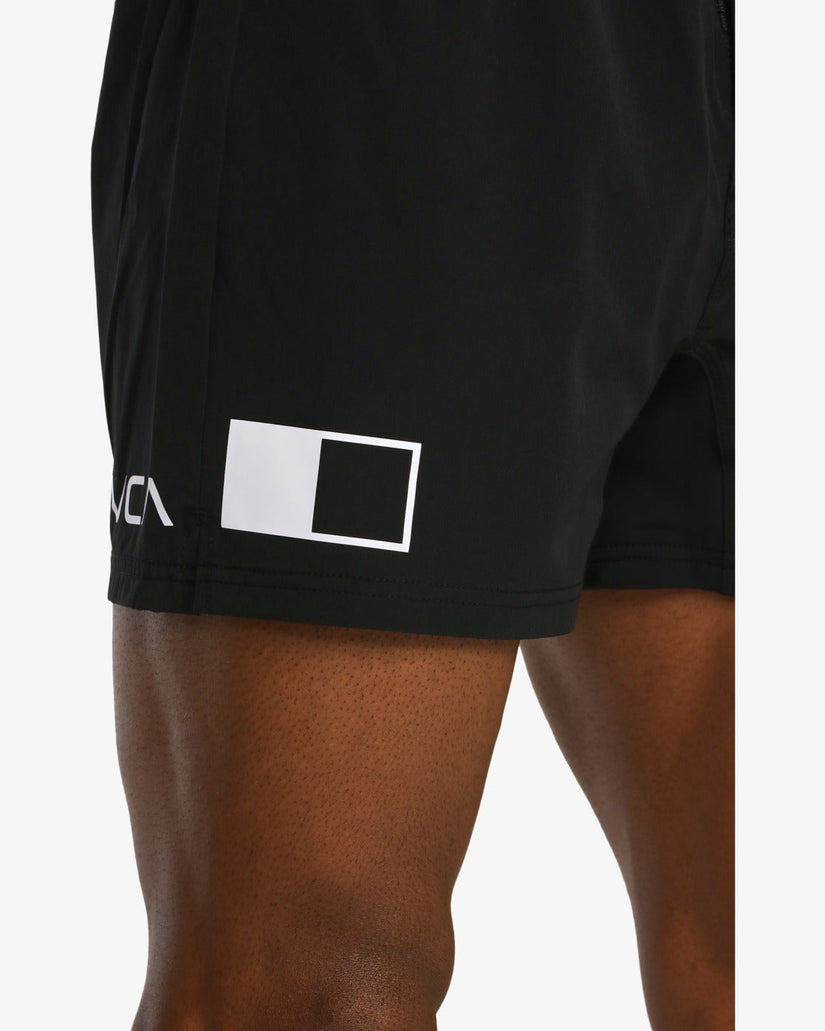 Fight Scrapper Elastic Waist Walkshorts 15" - Black