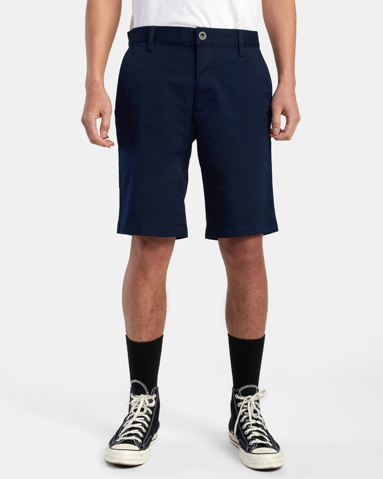 Weekend Stretch Chino Shorts 20" - Navy Marine