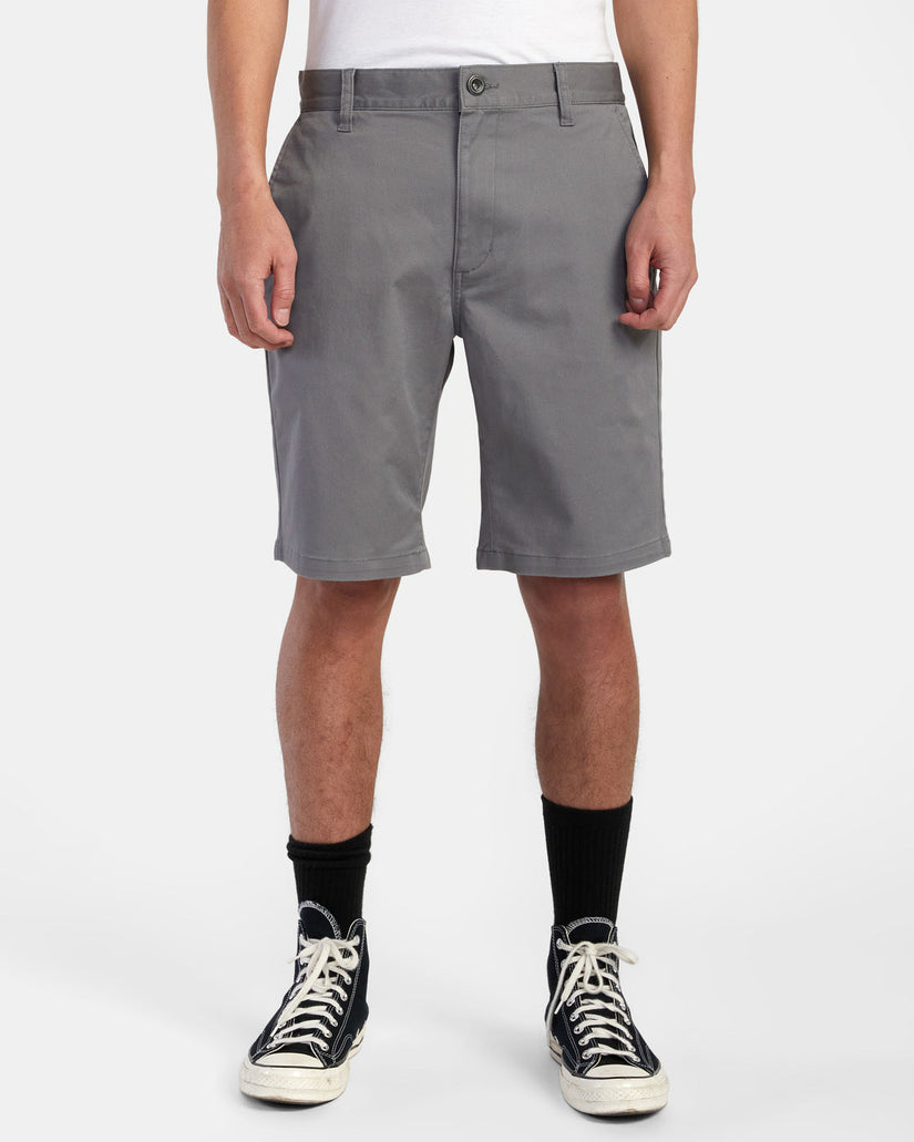 Weekend Stretch Chino Shorts 20" - Smoke