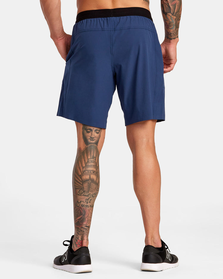 Yogger Plus 18" Training Shorts - Army Blue