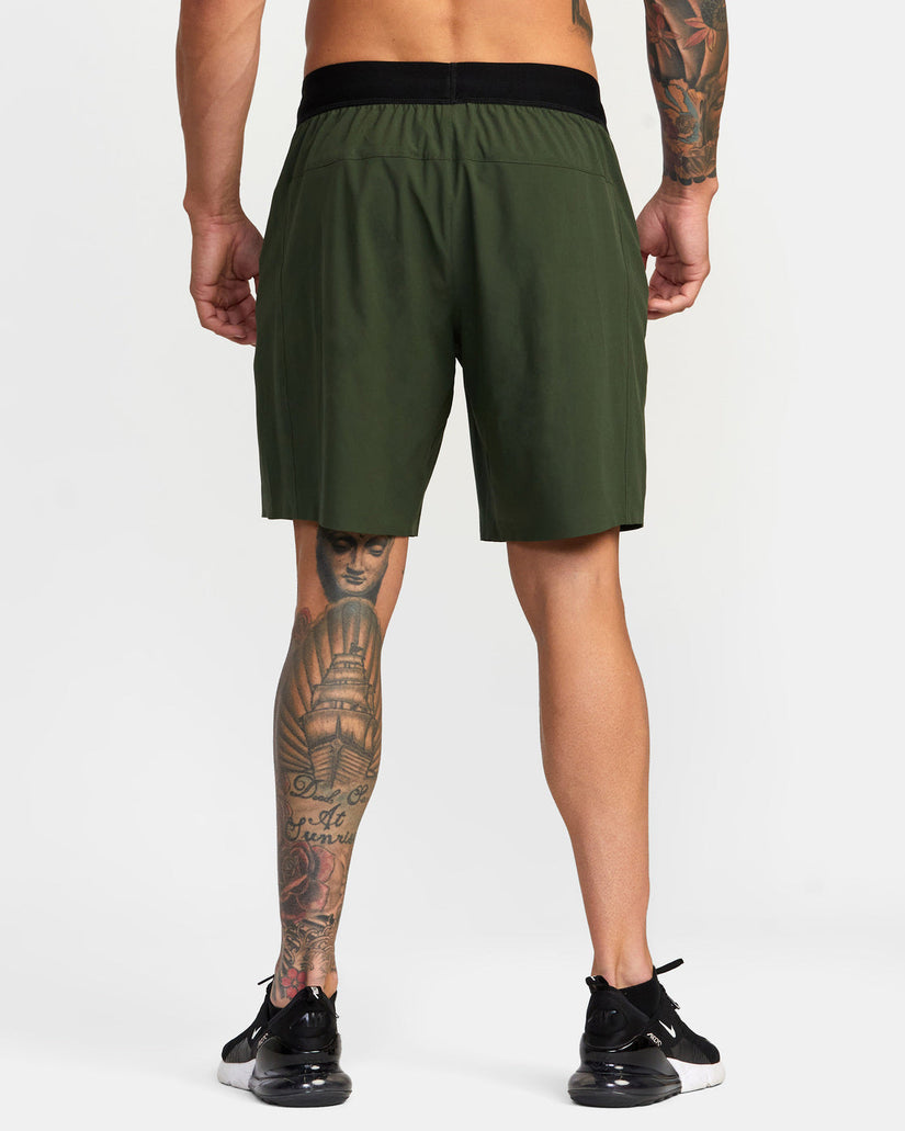 Yogger Plus 18" Training Shorts - Dark Olive