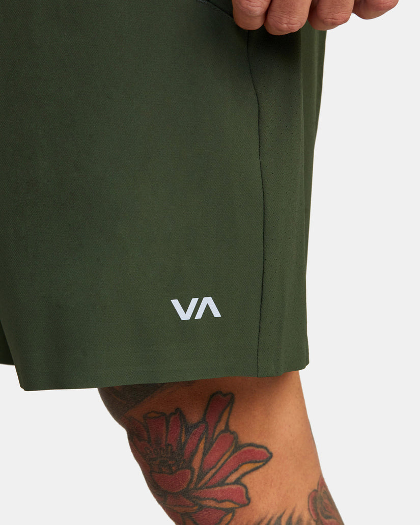 Yogger Plus 18" Training Shorts - Dark Olive