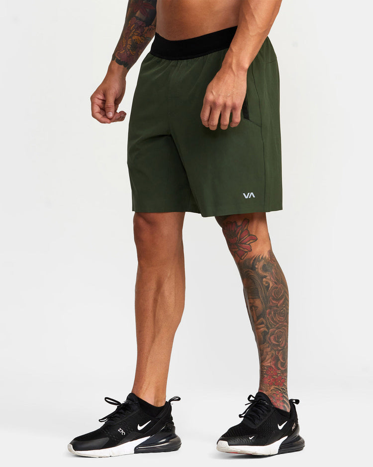 Yogger Plus 18" Training Shorts - Dark Olive