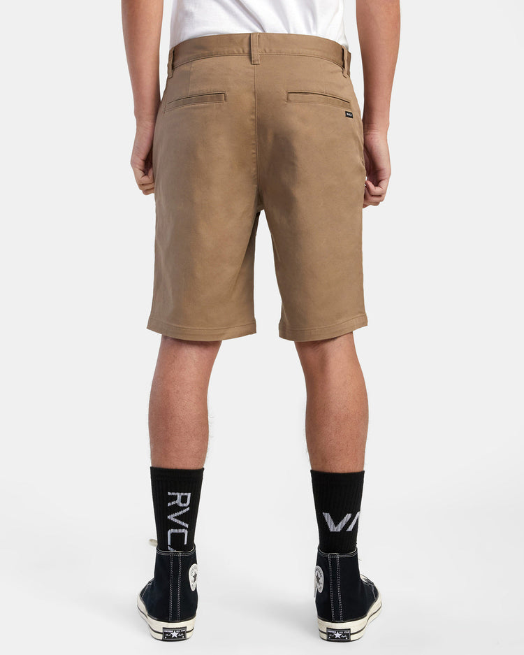 Weekend Stretch 20" Shorts - Dark Khaki