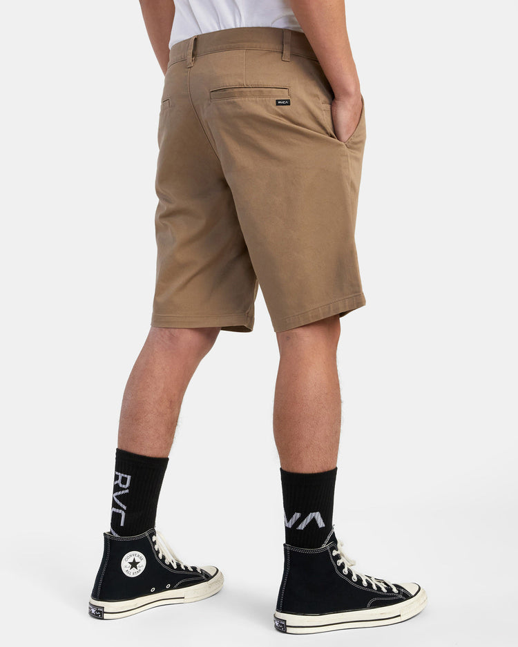 Weekend Stretch 20" Shorts - Dark Khaki