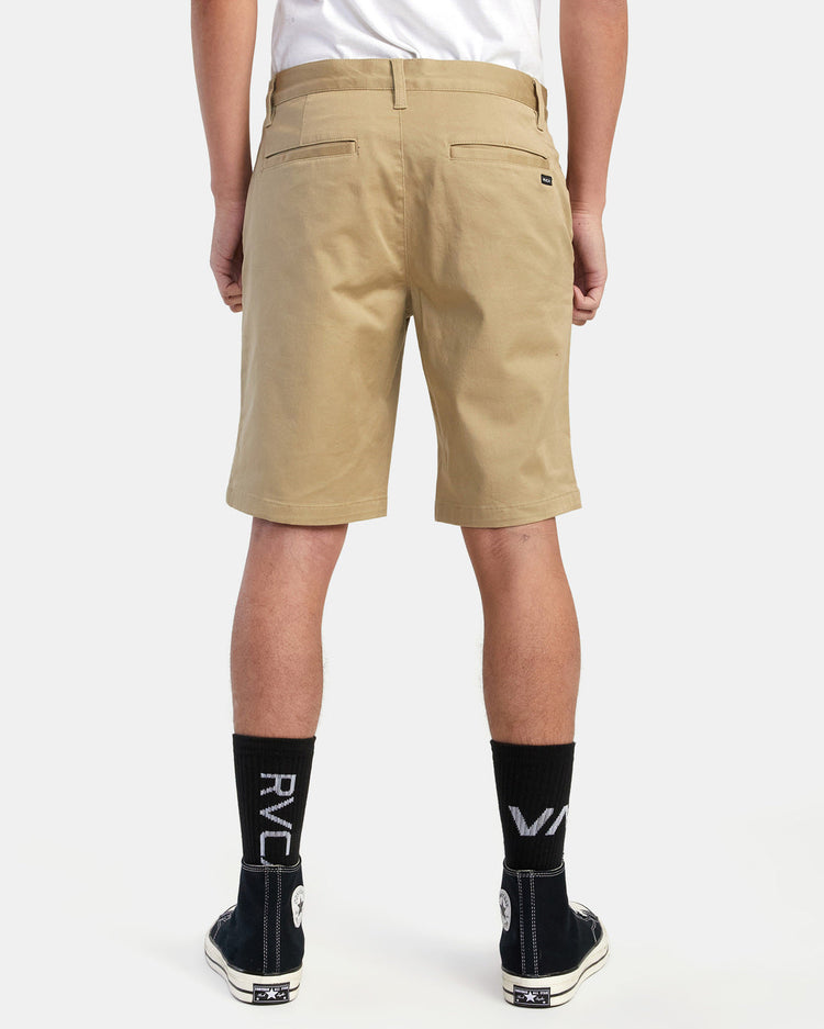 Weekend Stretch 20" Shorts - Khaki