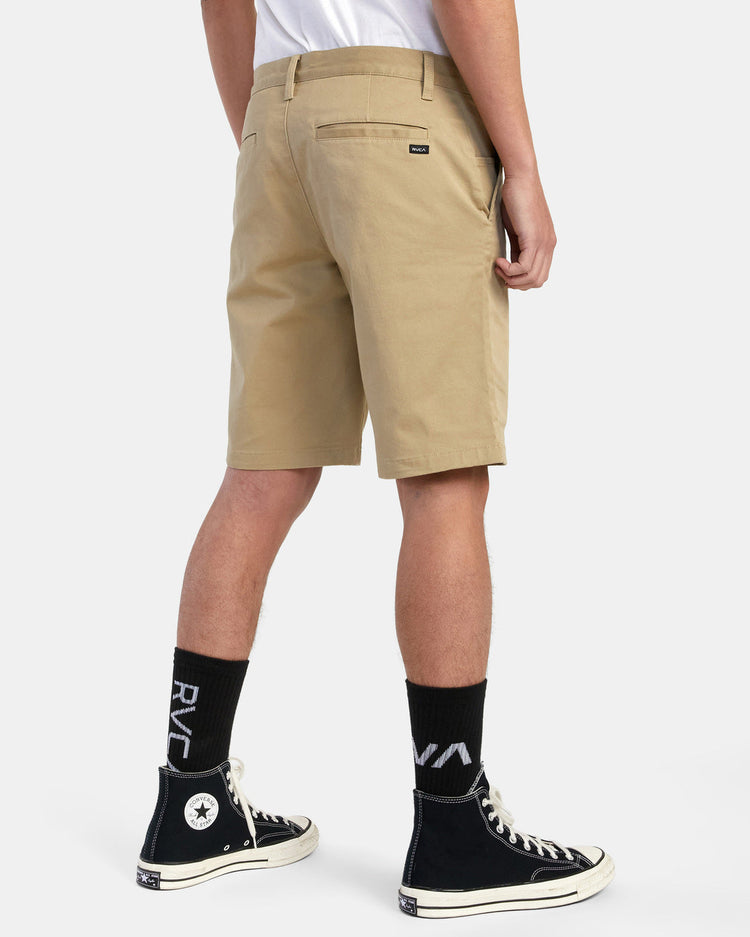 Weekend Stretch 20" Shorts - Khaki