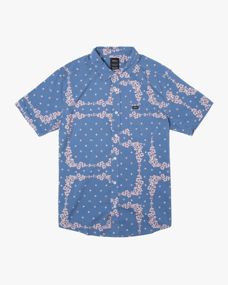 Loom Short Sleeve Shirt - Royal