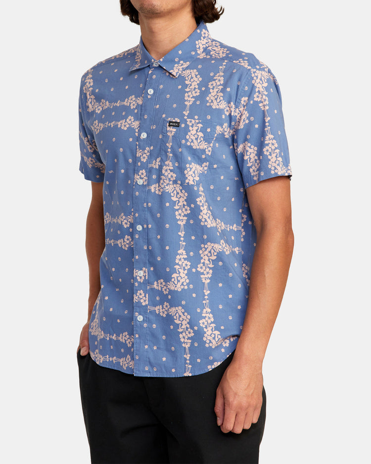 Loom Short Sleeve Shirt - Royal