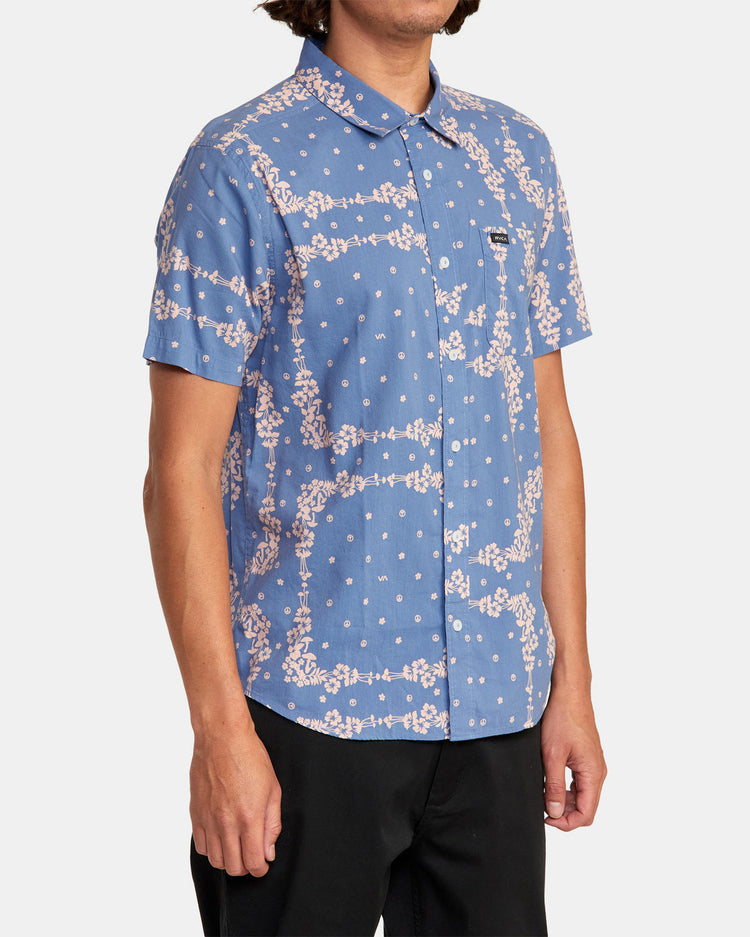 Loom Short Sleeve Shirt - Royal