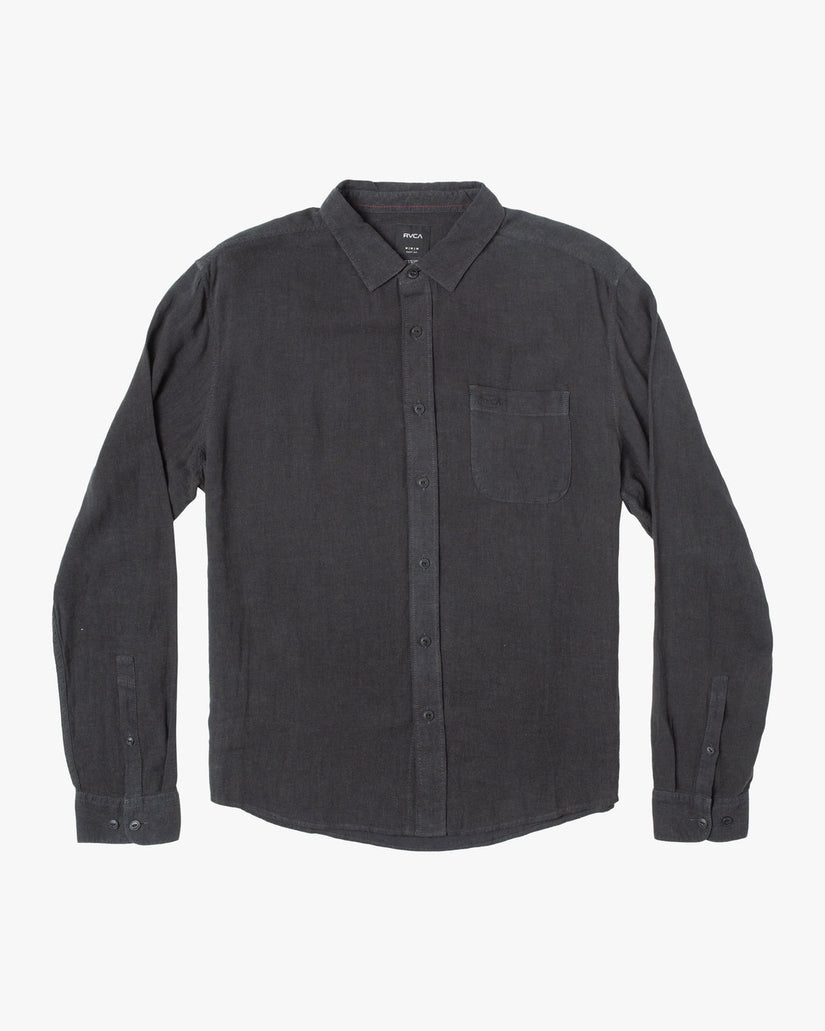 PTC Woven Long Sleeve Shirt - Black