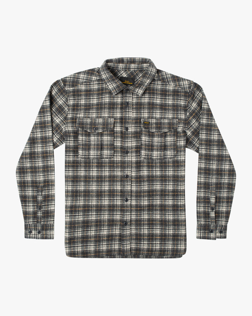 Reynolds Flannel Shirt - Black